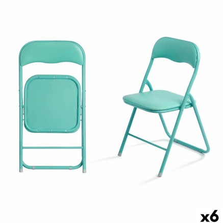 Silla Plegable Gift Decor 10924 10924 Verde 43 x 46 x 78 cm 88 x 6,5 x