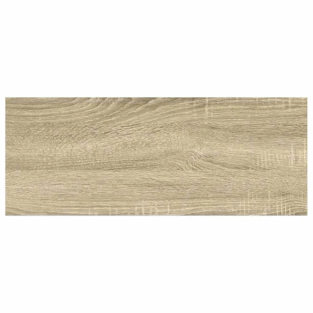 Étagères flottantes 4 pcs chêne et blanc 60x23,5x3,8 cm MDF