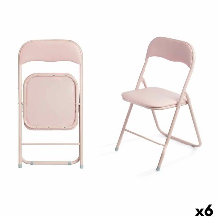 Vouwbare Stoel Gift Decor 10923 10923 Roze 43 x 46 x 78 cm 88 x 6 x 45