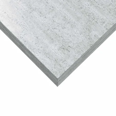 Étagère murale flottante gris béton 23x23,5x3,8 cm MDF