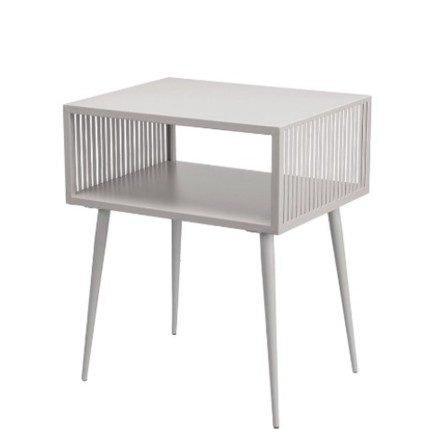 Tavolo aggiuntivo Gift Decor 24303-GREY Grigio 46,5 x 36,2 x 55,5 cm