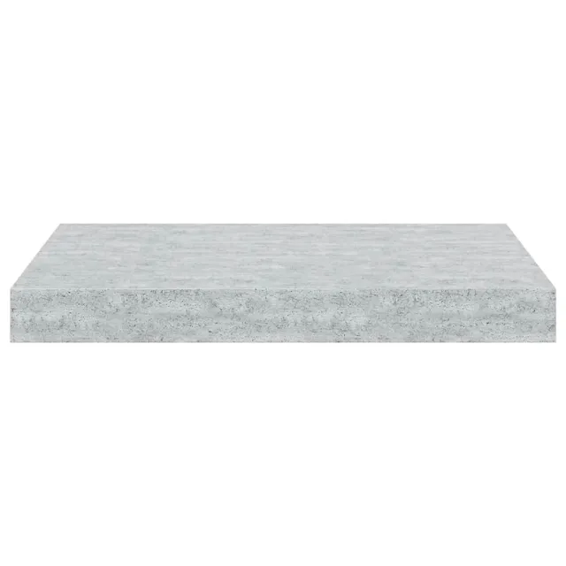 Étagères murales flottantes 4 pcs gris béton 40x23x3,8 cm MDF