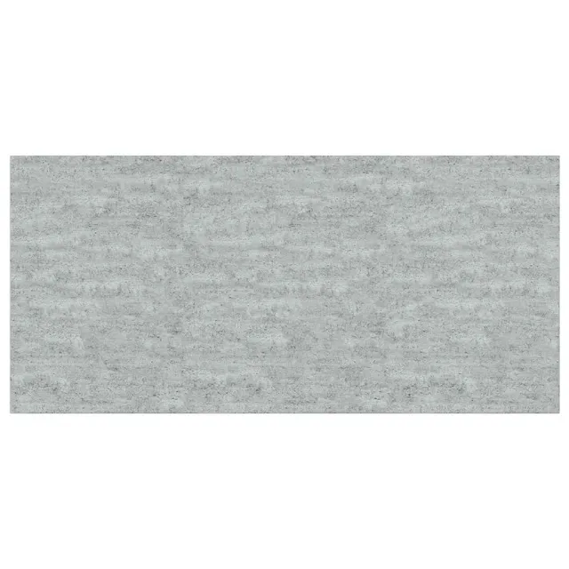 Étagères murales flottantes 2 pcs gris béton 50x23x3,8 cm MDF