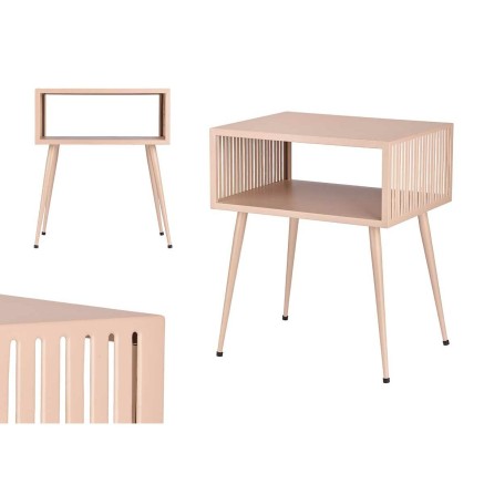 Side table Gift Decor 24303-6030 Pink 46,5 x 36,2 x 35,5 cm 2