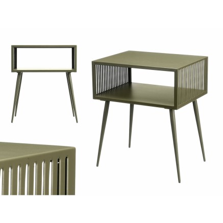 Side table Gift Decor 12247 Green 46,5 x 36,2 x 55,5 cm 2