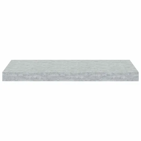 Étagères murales flottantes 4 pcs gris béton 60x23,5x3,8 cm MDF