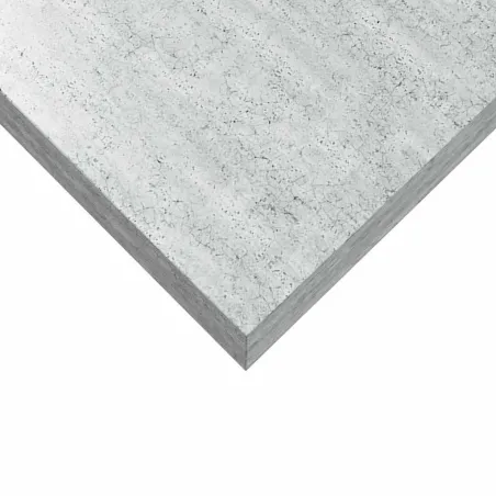 Étagère murale flottante Gris béton 90x23,5x3,8 cm MDF