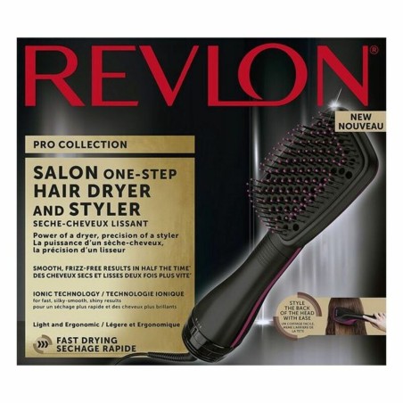 Glättbürste Revlon RVDR5212 Schwarz Rosa 800W