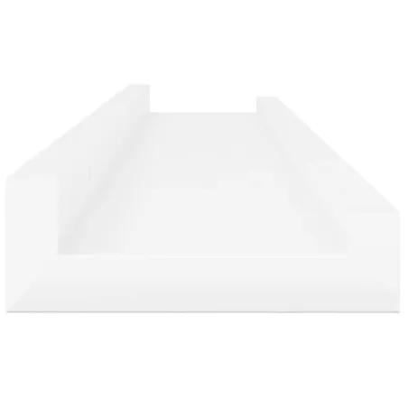 Étagères murales 4 pcs Blanc brillant 60x9x3 cm