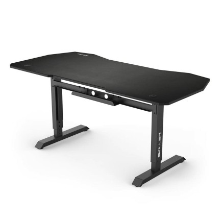 Mesa de Escritorio Gaming Sharkoon SGD20 Negro Acero Madera MDF 2
