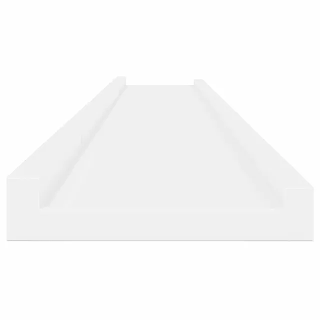 Étagères murales 4 pcs Blanc 115x9x3 cm