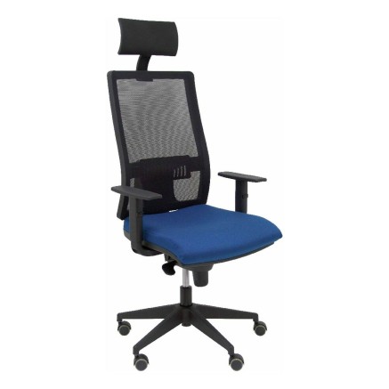 Office Chair with Headrest Horna Piqueras y Crespo BALI200 Navy Blue
