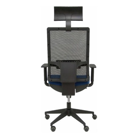 Bureaustoel met hoofdsteun Horna Piqueras y Crespo BALI200 Marineblauw