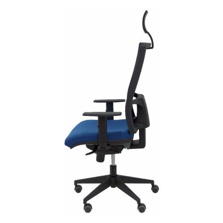 Bureaustoel met hoofdsteun Horna Piqueras y Crespo BALI200 Marineblauw