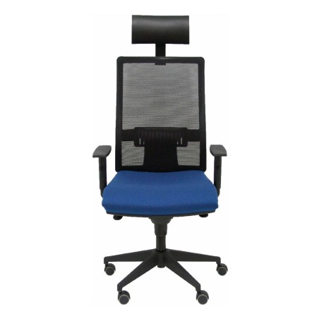 Bureaustoel met hoofdsteun Horna Piqueras y Crespo BALI200 Marineblauw