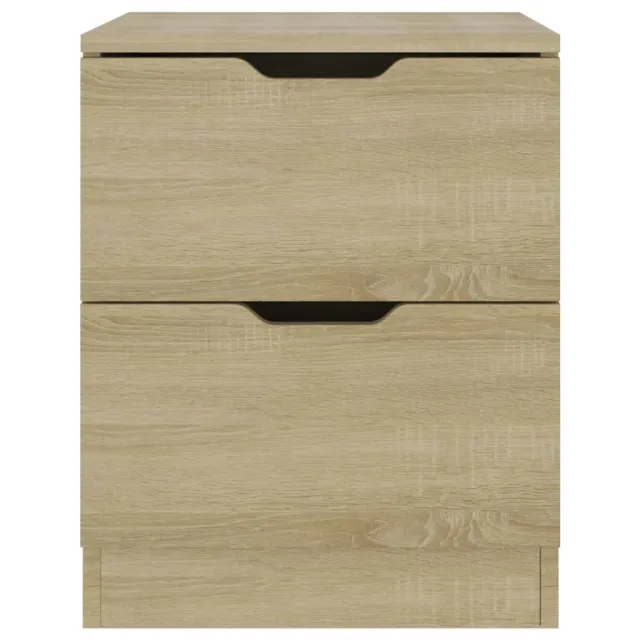 Table de chevet chêne sonoma 40x40x50 cm bois d’ingénierie