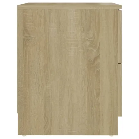 Table de chevet chêne sonoma 40x40x50 cm bois d’ingénierie