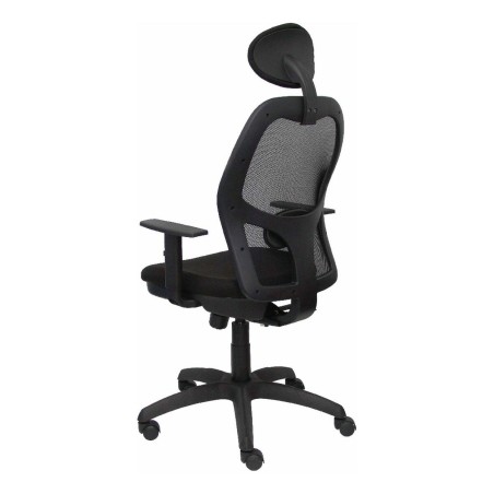 Office Chair with Headrest Jorquera Piqueras y Crespo I840CTK Black