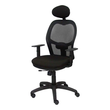 Office Chair with Headrest Jorquera Piqueras y Crespo I840CTK Black