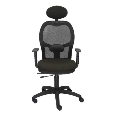 Office Chair with Headrest Jorquera Piqueras y Crespo I840CTK Black
