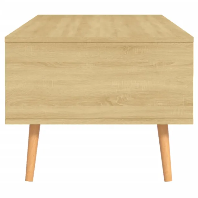 Table basse Chêne Sonoma 100x49,5x43 cm Bois d'ingénierie