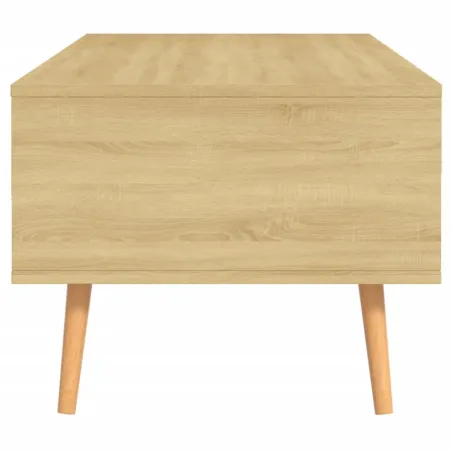 Table basse Chêne Sonoma 100x49,5x43 cm Bois d'ingénierie