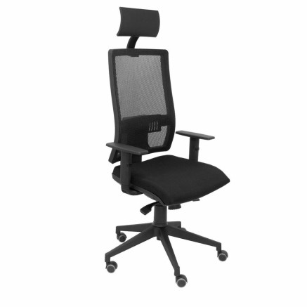 Sedia Ufficio con Poggiatesta Horna bali Piqueras y Crespo BALI840 Ner