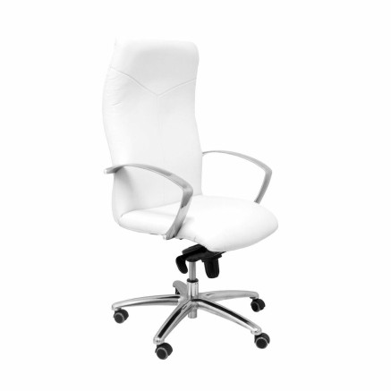 Chaise de Bureau Caudete similpiel Piqueras y Crespo 5DBSPBL Blanc