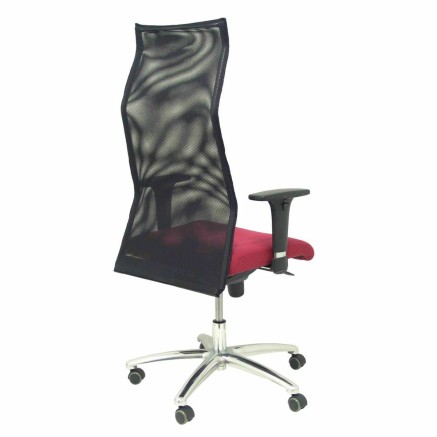 Sillón de Oficina Sahuco bali Piqueras y Crespo BALI933 Granate 2