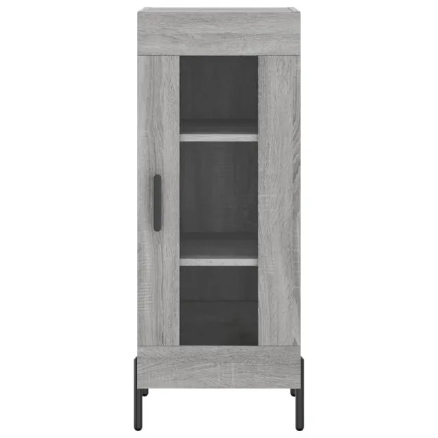 Buffet haut Sonoma gris 34,5x34x180 cm Bois d'ingénierie