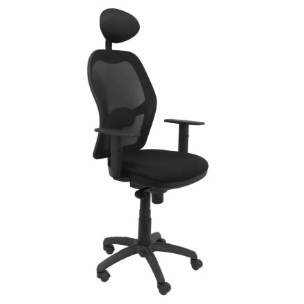 Bürostuhl mit Kopfstütze Jorquera Piqueras y Crespo ALI840C Schwarz