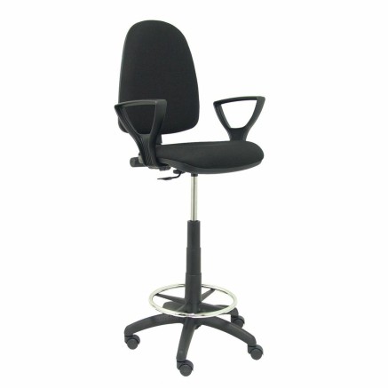 Stool Ayna Bali Piqueras y Crespo T04CP Black PVC 2