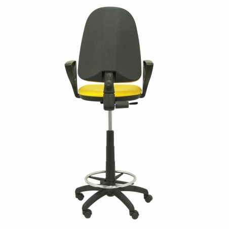 Sgabello Ayna Bali Piqueras y Crespo T04CP Giallo PVC