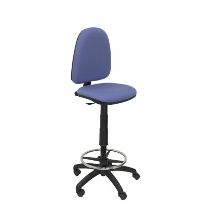 Sgabello Ayna bali Piqueras y Crespo T04CP Azzurro PVC 2
