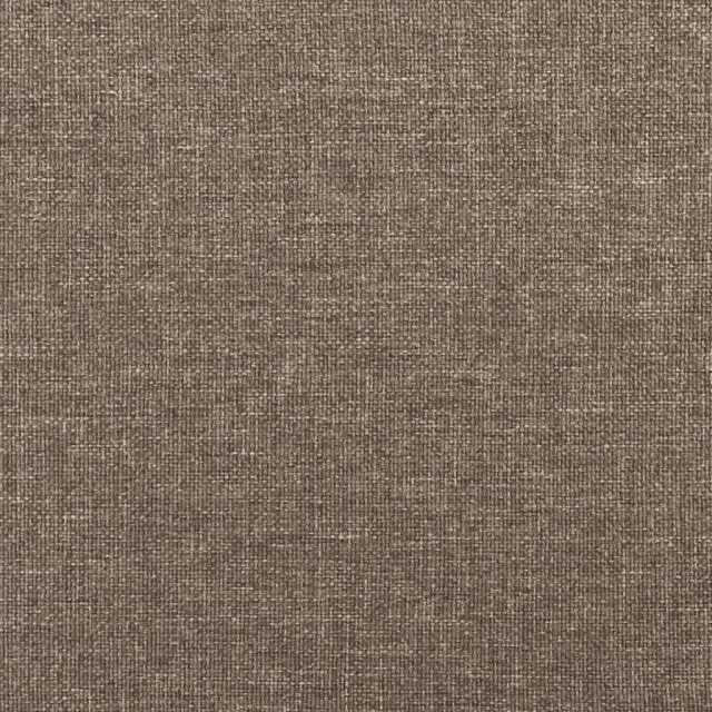 Cadre de lit sans matelas taupe 120x190 cm tissu