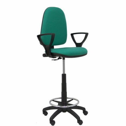 Sgabello Ayna bali Piqueras y Crespo T04CP Verde Smeraldo PVC