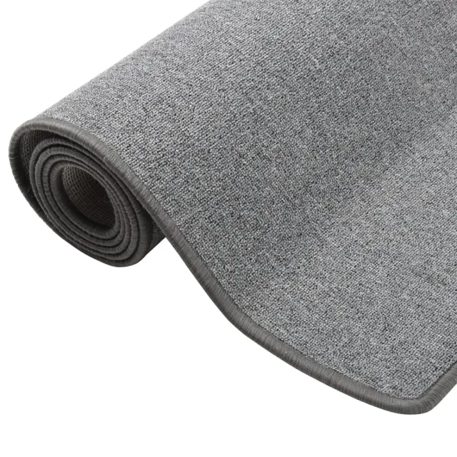 Tapis de couloir Gris foncé 50x150 cm
