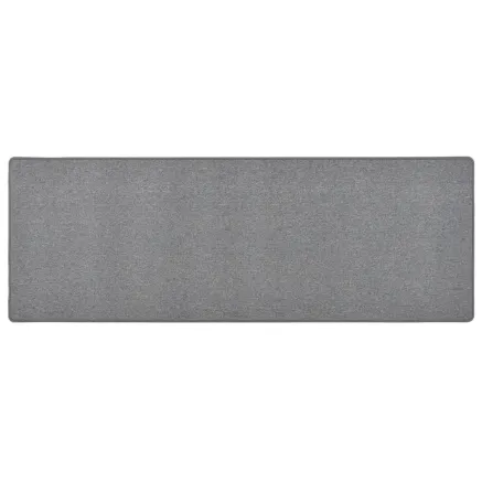 Tapis de couloir Gris foncé 80x250 cm