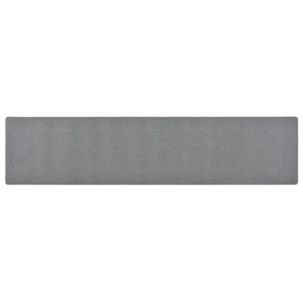 Tapis de couloir Gris foncé 80x400 cm