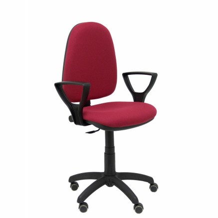 Bureaustoel Ayna bali Piqueras y Crespo 04CP Rood Kastanjebruin