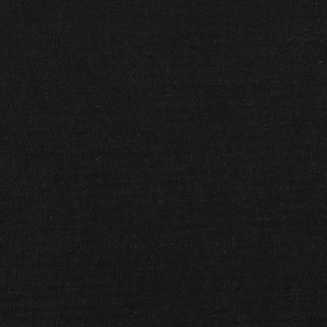 Sommier à lattes de lit avec matelas noir 120x190 cm tissu