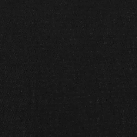 Sommier à lattes de lit avec matelas noir 120x190 cm tissu