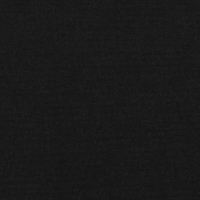 Sommier à lattes de lit avec matelas noir 120x190 cm tissu