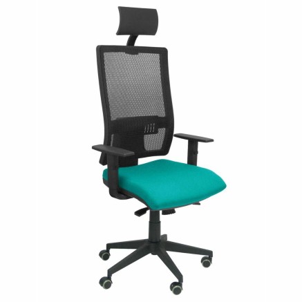 Office Chair with Headrest Horna bali Piqueras y Crespo SBALI39 Turquo 2