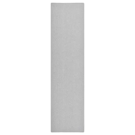 Tapis de couloir Gris clair 80x300 cm