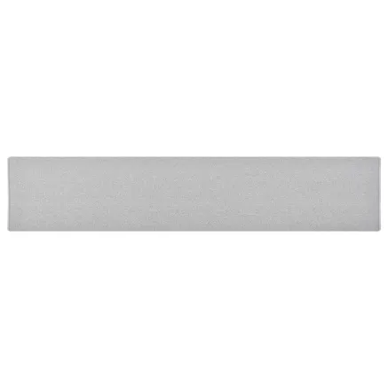 Tapis de couloir Gris clair 80x400 cm