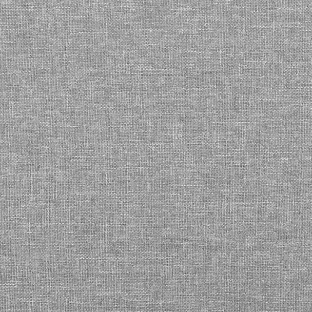 Sommier à lattes de lit matelas LED gris clair 120x190 cm tissu