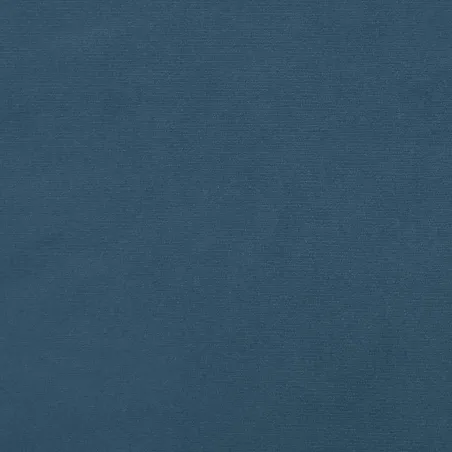 Sommier à lattes de lit avec matelas LED bleu foncé 120x190 cm