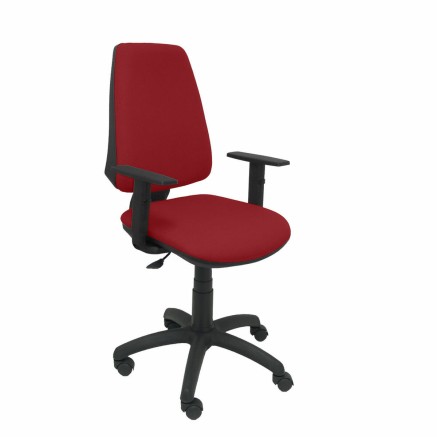 Bureaustoel Elche CP Bali Piqueras y Crespo I933B10 Rood Kastanjebruin