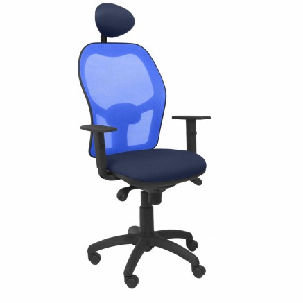 Bureaustoel met hoofdsteun Jorquera Piqueras y Crespo ALI200C Blauw Ma 2